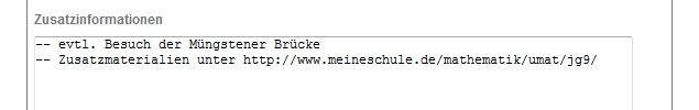 Bild: Einfügen von Zusatzinformationen
