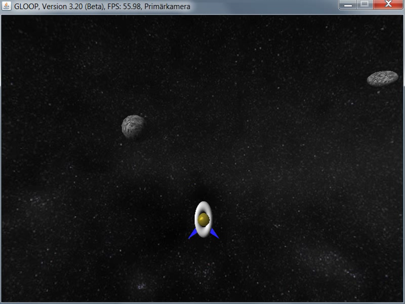 Abbildung 4: Das Ufospiel in zwei Dimensionen Abbildung 4: Das Ufospiel in zwei Dimensionen