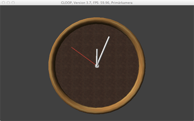 Abbildung 5: Analoguhr mit Teilmodellierung