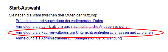 Bild: Anmeldung als Fachverwalter/in