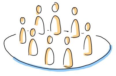 Eine Gruppensupervision