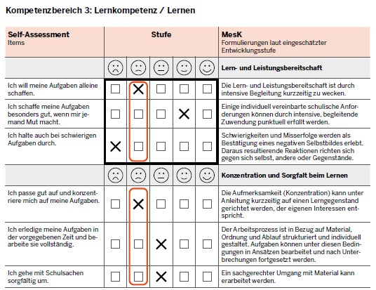 Gegenüberstellung Lehrkraft Schüler