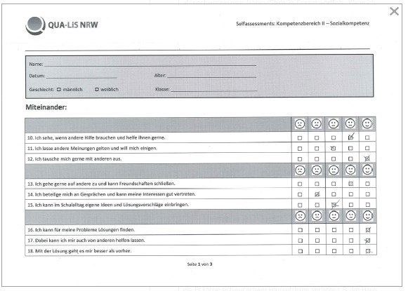 Selbsteinschätzung