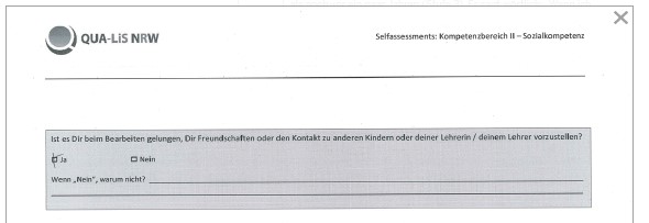 Selbsteinschätzung