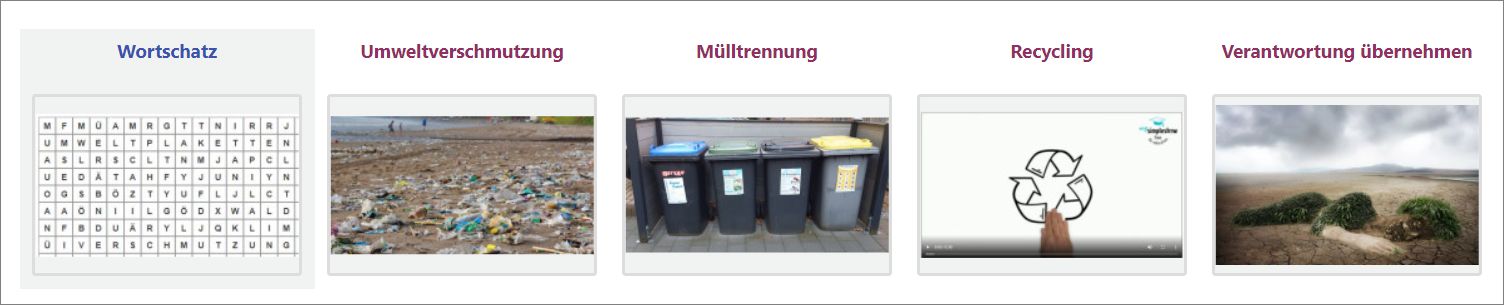 Themenübersicht Musterkurse