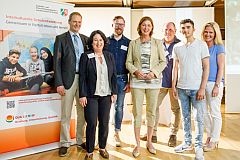 Teilnehmerinnen und Teilnehmer der Talkrunde